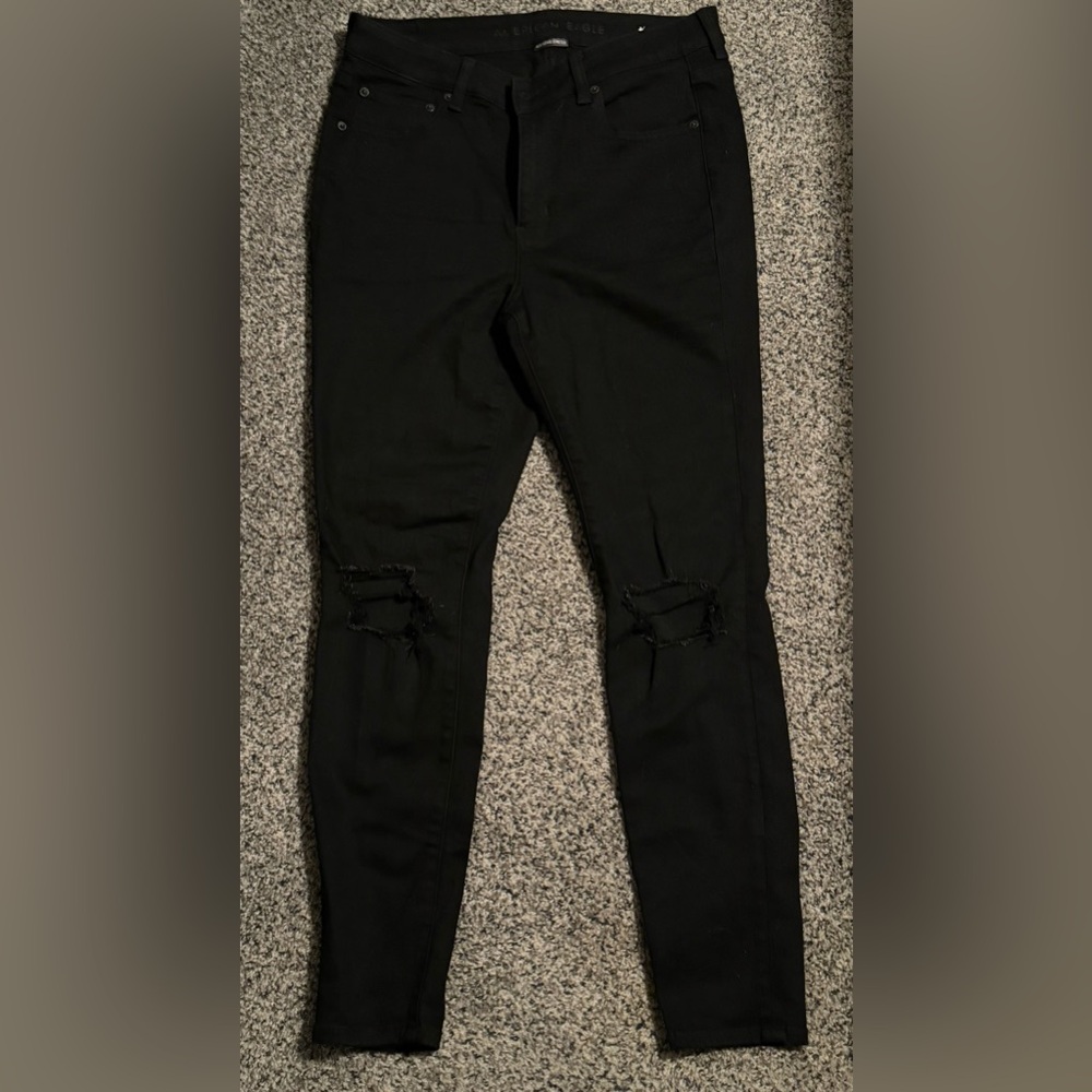 American Eagle Jeans. Size 14 Regular. Next Level Stretch. Hi-Rise Jegging.